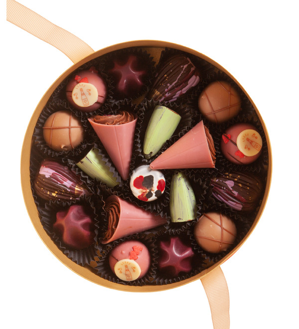Конфеты ручной работы из бельгийского шоколада Скарлет – фото № 1