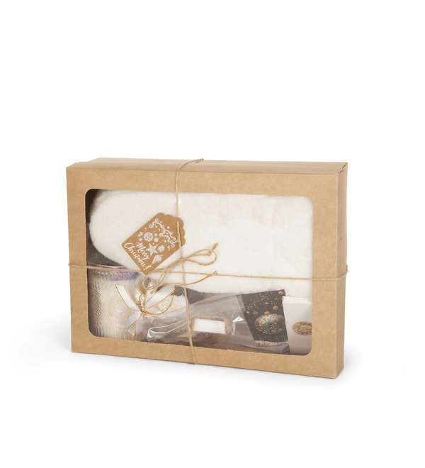 Подарочный бокс с варежками Уютная зима – фото № 4