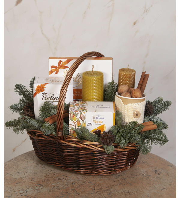 Подарочная корзина Праздничный десерт – фото № 3