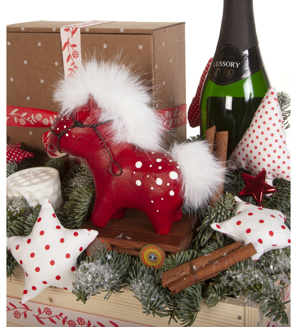 Подарочное кашпо Новогодние приготовления – фото № 2