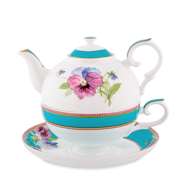 Tea set Viola (Viola Pavone) – photo #1