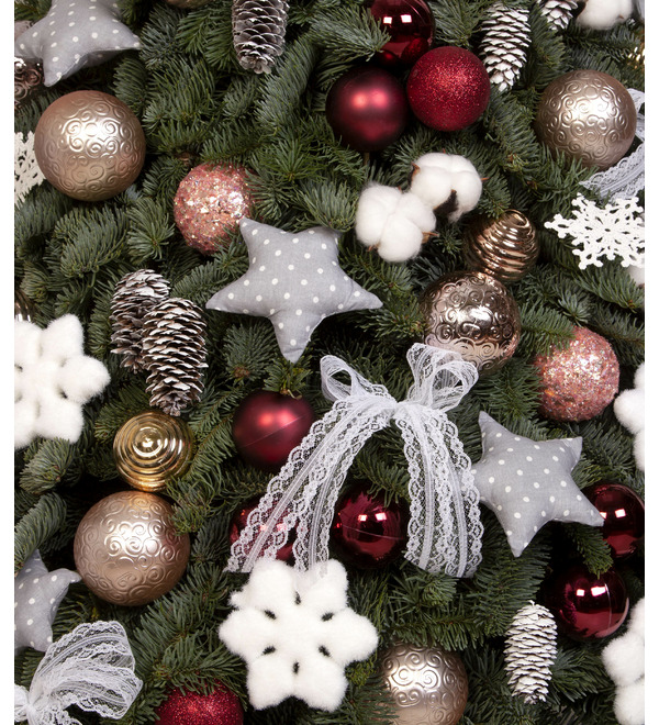 Ёлка премиум Снежинки декабря (110,150 или 200 см) – фото № 2