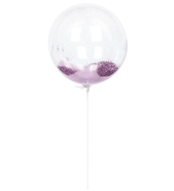 Exclusive balloon with glitter – photo #2