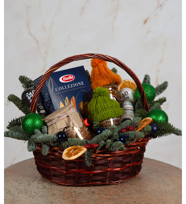 Gift basket New Years postman – photo #1