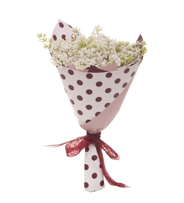 Bouquet-solo white lilac (5,7,9,15,21,25 or 35) – photo #4