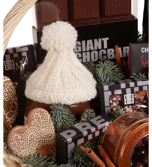Gift basket Chocolate winter – photo #2