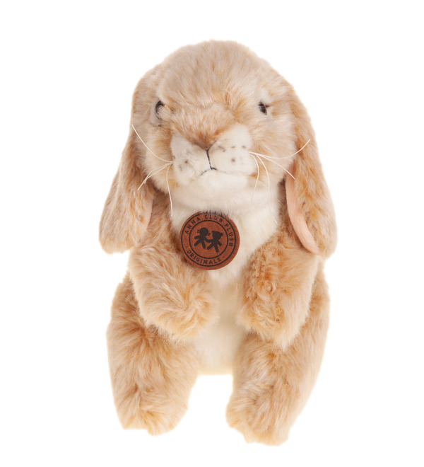 Мягкая игрушка Кролик кремовый (25 см) – фото № 3