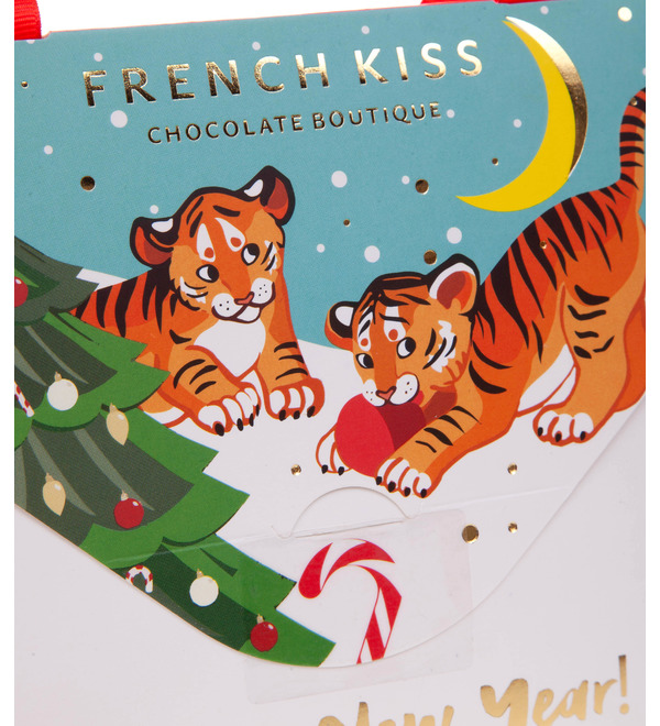 Конфеты ручной работы из бельгийского шоколада Новогодний детский набор 2022 – фото № 3