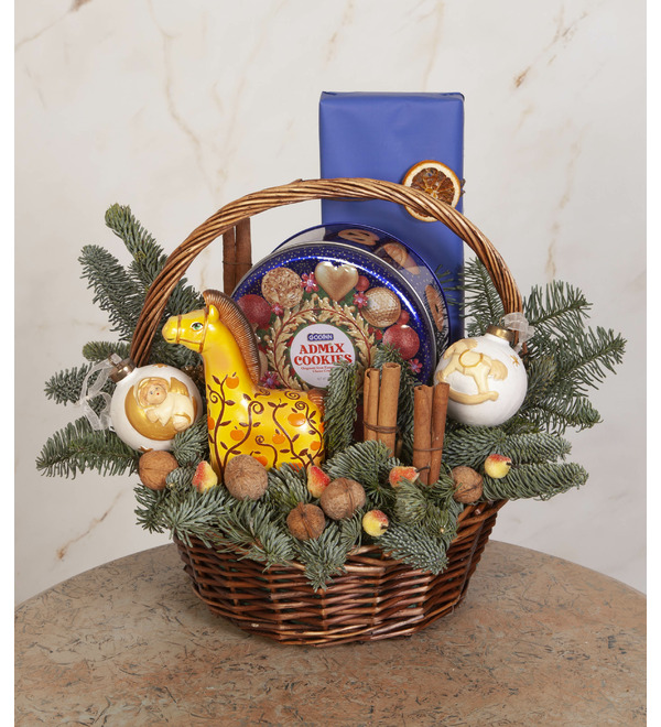 Подарочная корзина Верить в чудеса – фото № 1