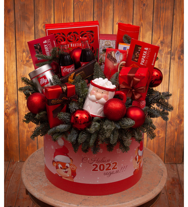 Gift box Santa Claus – photo #1