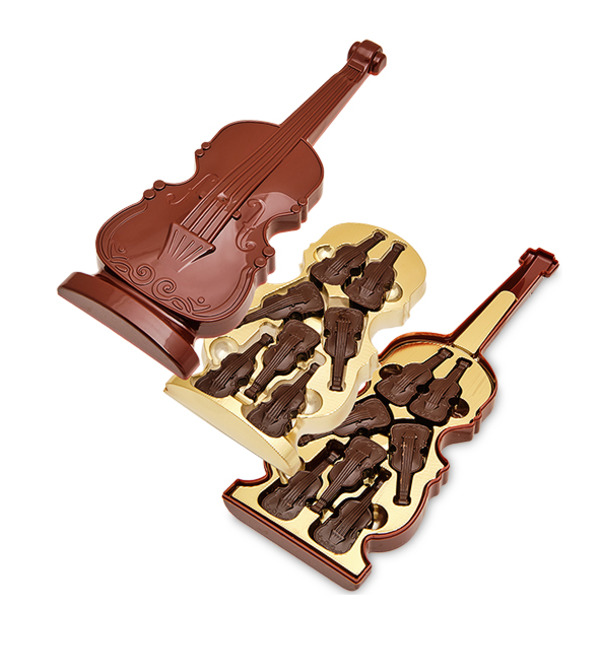 Шоколадные конфеты с миндалём Страдивари – фото № 2