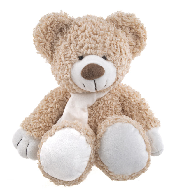 Soft toy Curly bear (40cm) – photo #1