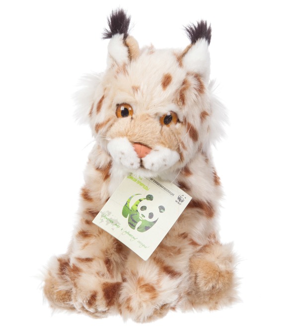 Soft toy Lynx WWF (23 cm) – photo #1