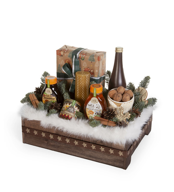 Подарочное кашпо Зимнее угощение – фото № 5