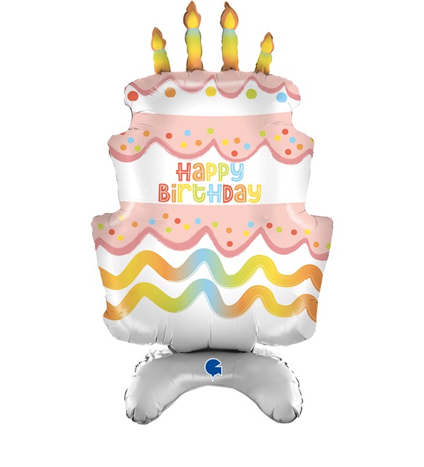 Walking figure Birthday cake (97 cm) – photo #1