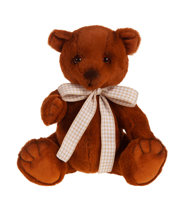 Handmade toy Brown bear (30 cm) – photo #1