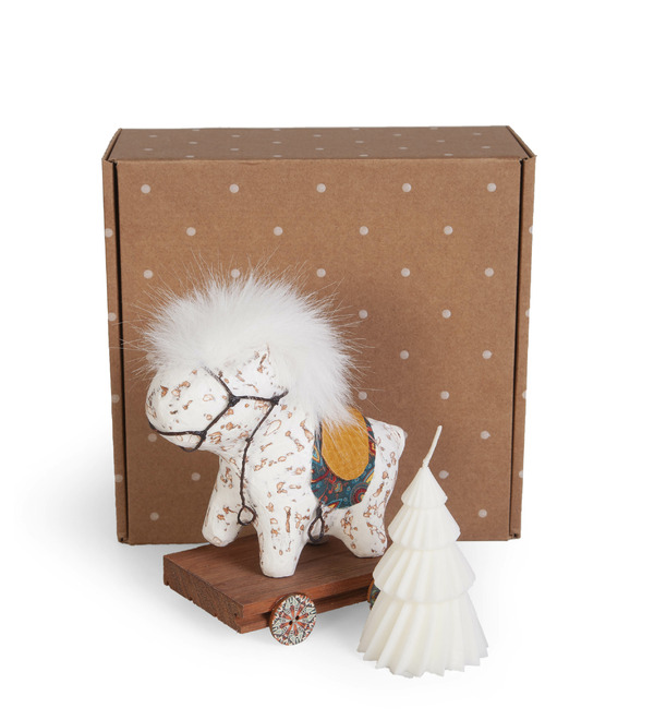 Подарочный набор Лошадка с ёлочкой – фото № 3