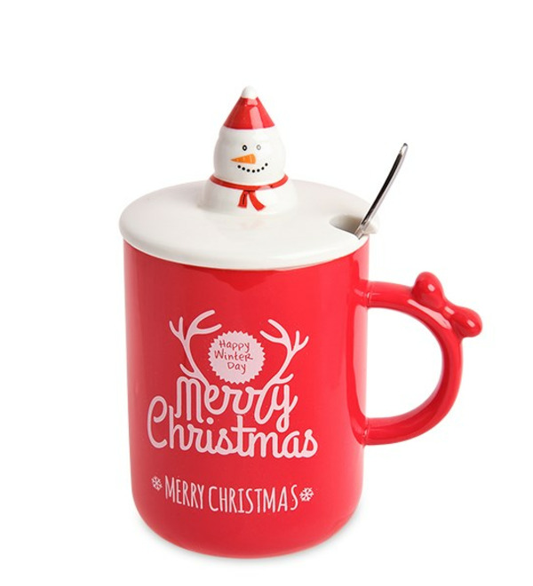 Кружка Снеговик – фото № 1