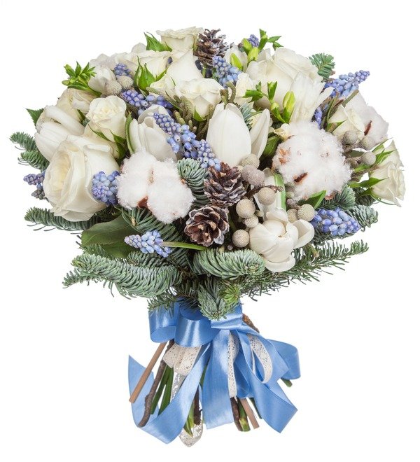 Bouquet Blue frost – photo #4