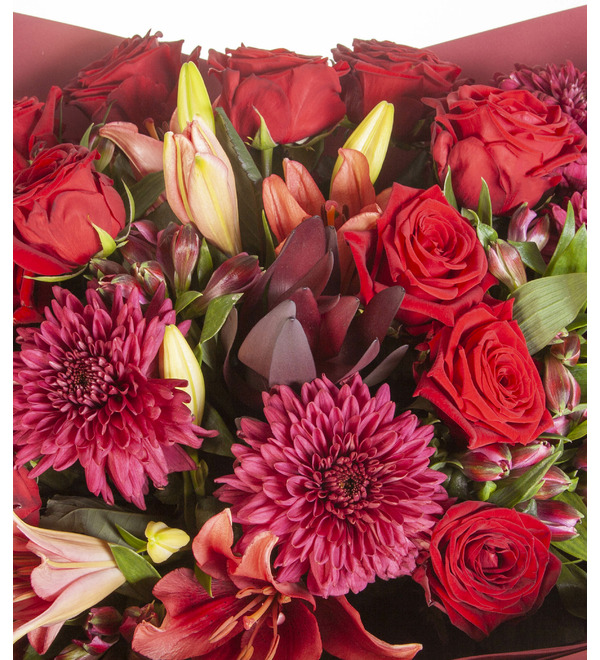 Букет-оркестр Вспышка чувств – фото № 2