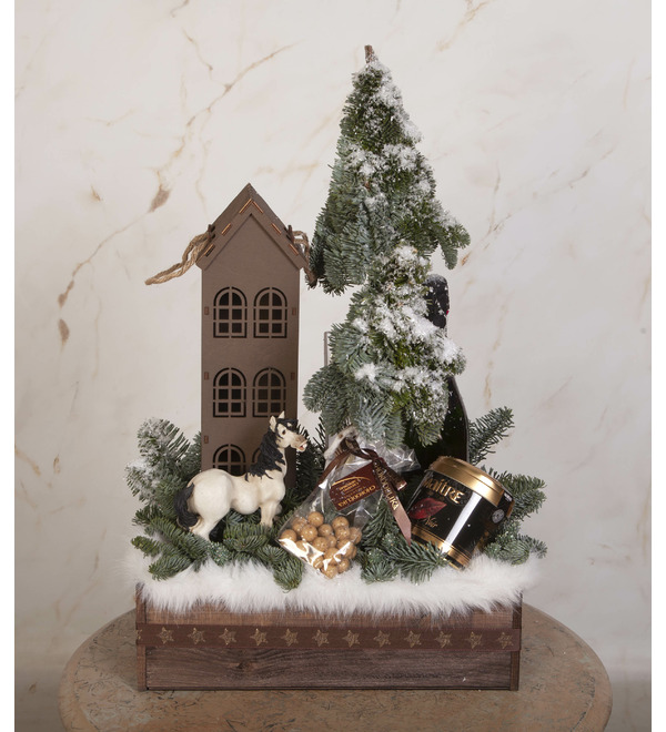 Подарочное кашпо Дом счастья – фото № 1