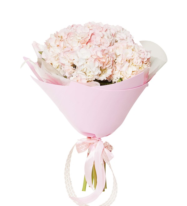 Bouquet of pink hydrangeas (5, 7 or 9) – photo #4