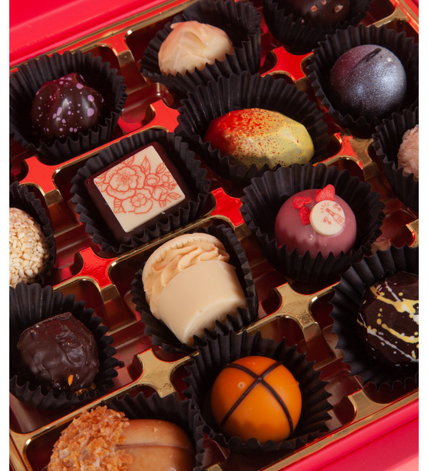 Handmade candies from premium chocolate Spring – photo #3