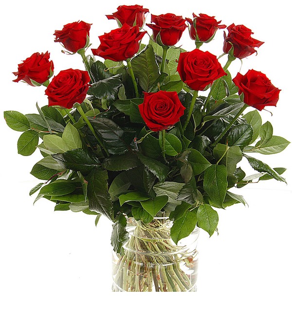 Букет из 11 красных роз Флирт с мечтой NL R11R AMS – фото № 1