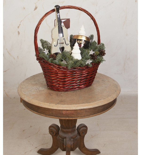 Подарочная корзина Музыка праздника – фото № 4