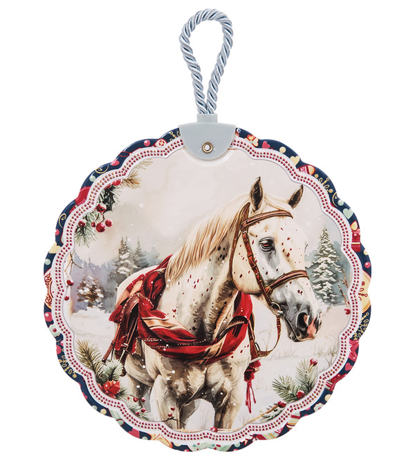 Подставка под горячее Белый конь – фото № 1