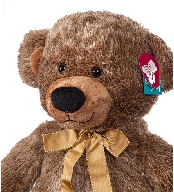 Soft toy Bear Potapych with a bow (70 cm) – photo #2