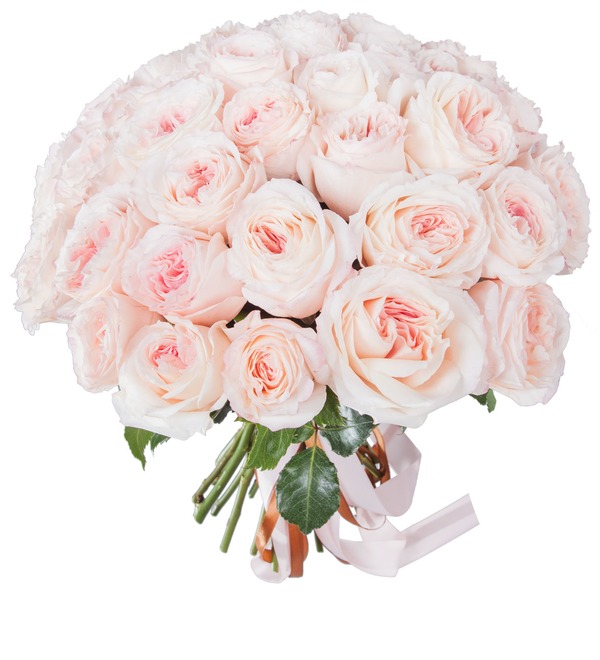 Букет-соло пионовидных роз Mayras Bridal (15,25,35,51,75 или 101) – фото № 4