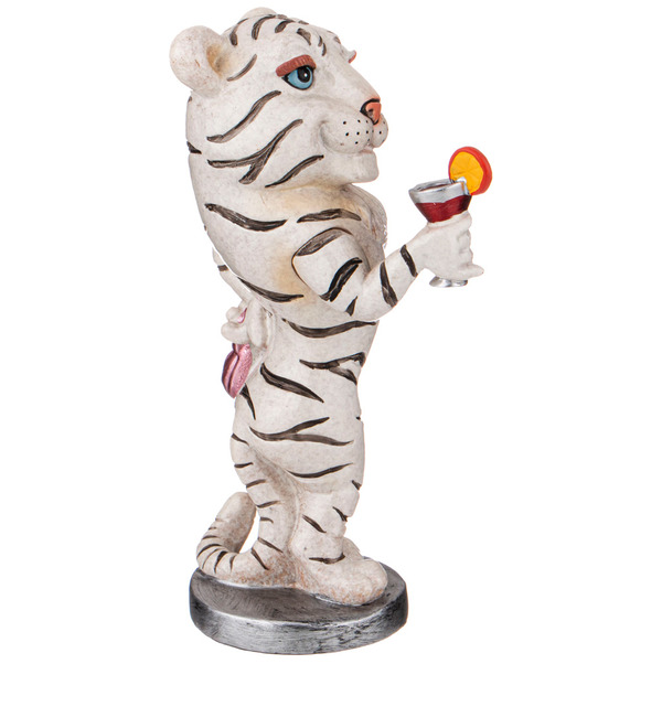 Figurine Tigger with cocktail – photo #3