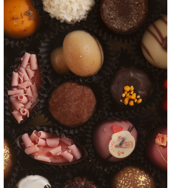 Конфеты ручной работы из бельгийского шоколада Счастье – фото № 3