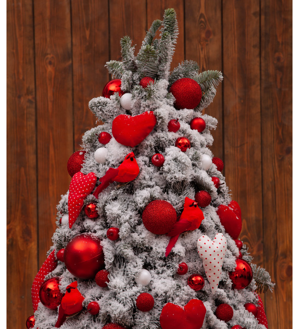 Christmas tree Snow decoration (110 cm) – photo #4