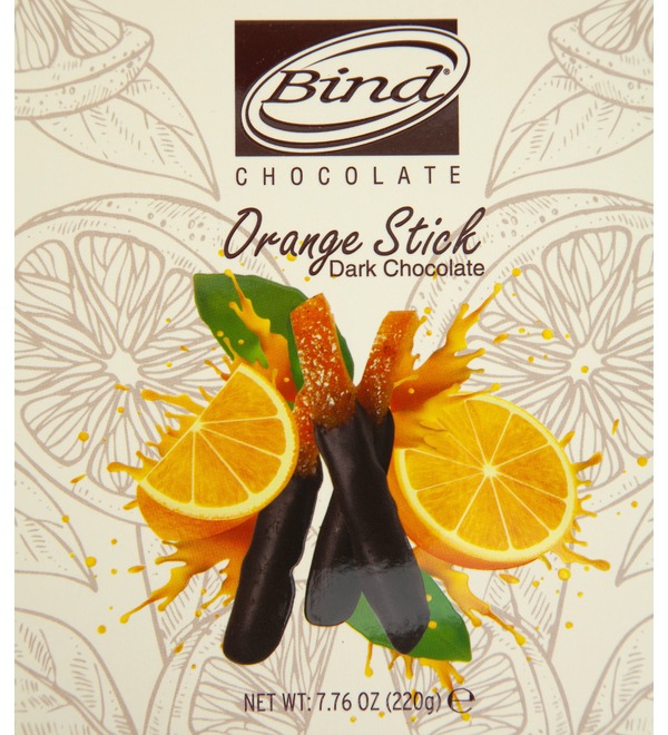 Шоколадный набор Апельсиновая цедра в шоколаде – фото № 2
