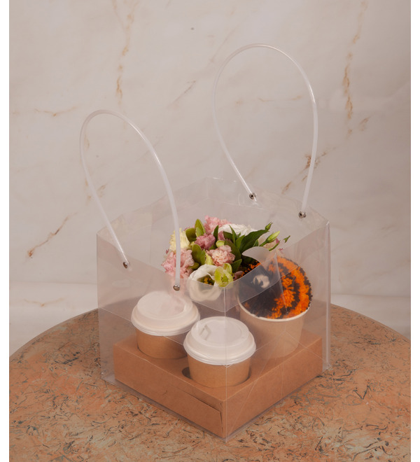 Gift set of desserts with flowers My sweet – photo #5