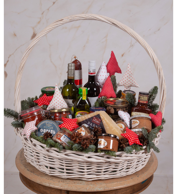 Gift basket New Year traditions – photo #1