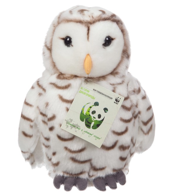 Soft toy Polar Owl WWF (22 cm) – photo #1
