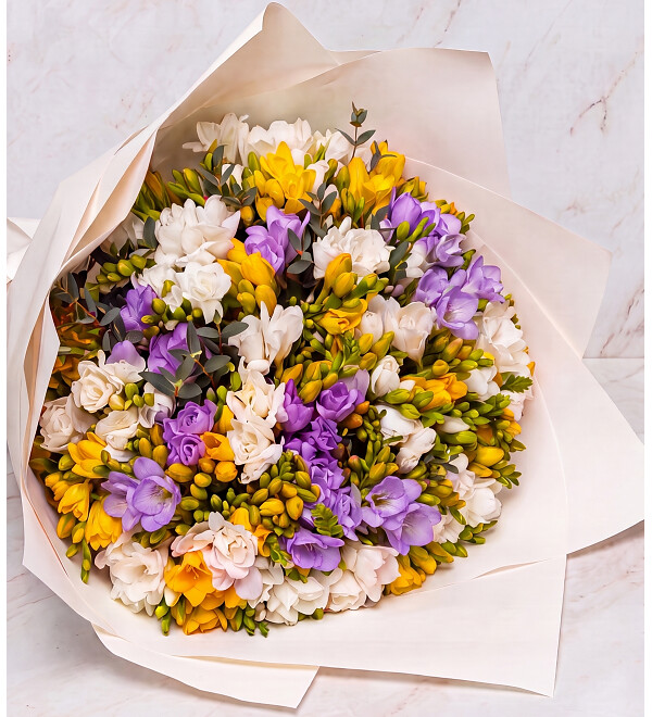 Bouquet-trio The most delicate aroma (25,35,51,75,101,151 or 201) – photo #1