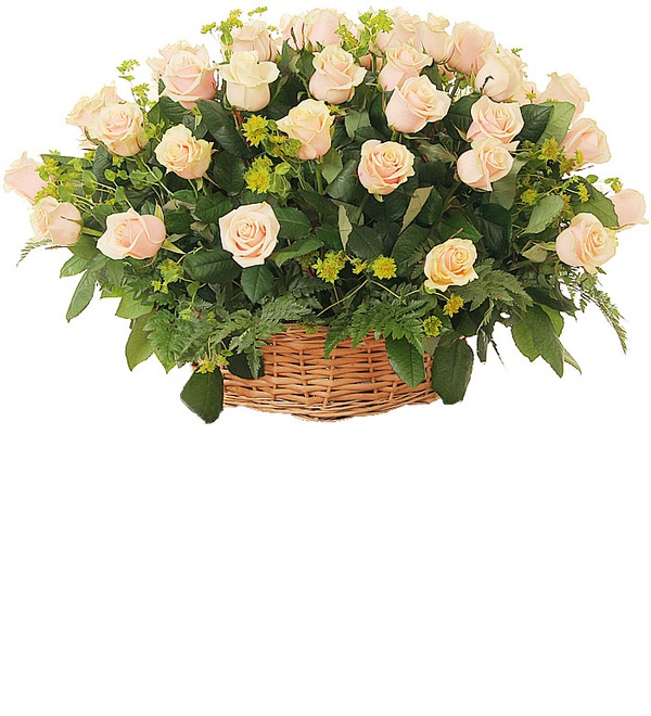 Композиция из 101 розы Изысканный комплимент MH55 ANT – фото № 4