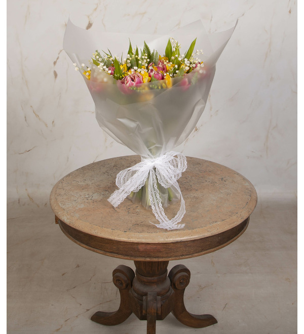 Bouquet-trio Tempting Spring – photo #4