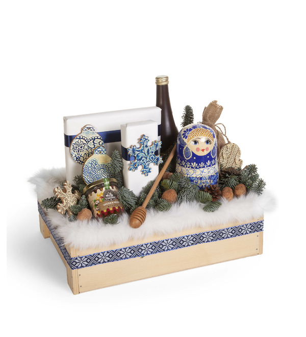 Подарочное кашпо Русская зима – фото № 5
