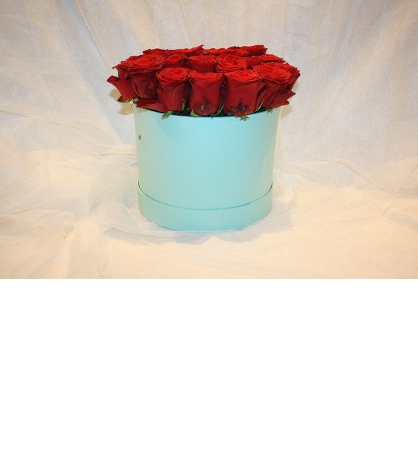 Шляпная коробка с красными розами ITBOX1 MIL – фото № 3