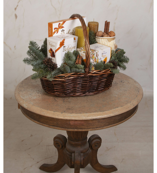 Подарочная корзина Праздничный десерт – фото № 4