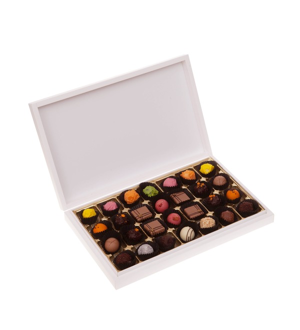 Конфеты ручной работы из бельгийского шоколада Краски жизни – фото № 1