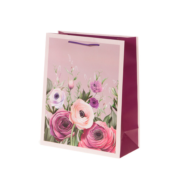 Gift bag medium Anemones – photo #1