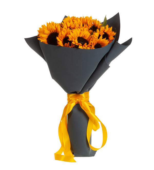 Bouquet-solo sunflowers (9,15,25,35 or 51) – photo #4