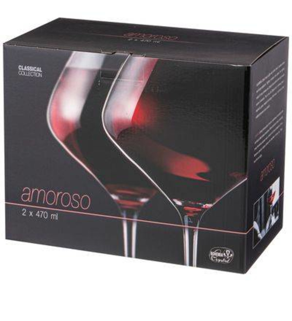 Набор бокалов для вина из 2 штук AMOROSO – фото № 2
