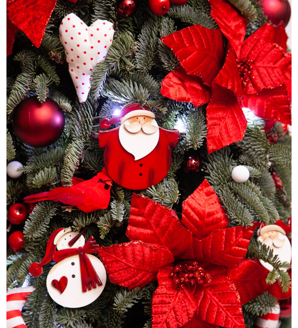 Christmas tree Red Star (100 cm) – photo #2